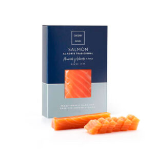 Salmón ahumado al natural 400g