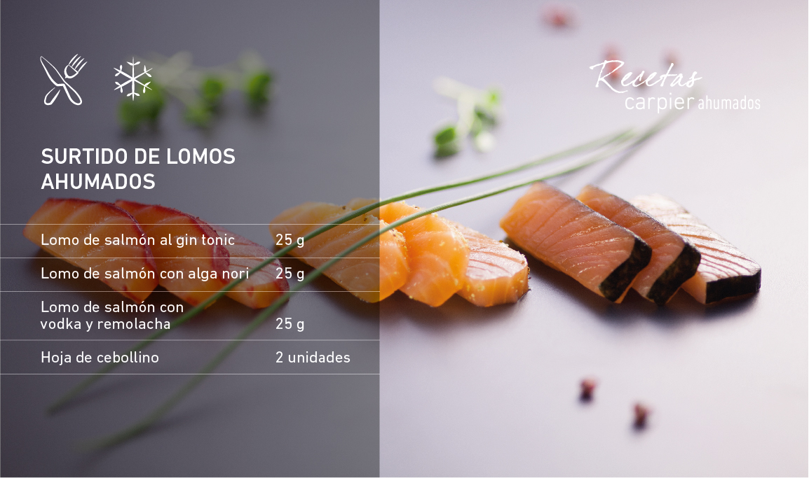 Salmón ahumado al gin tónic 400g