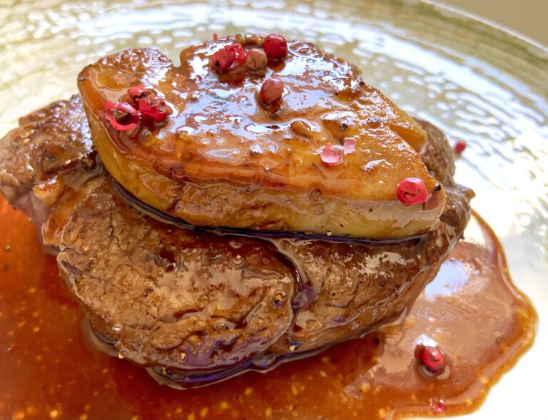 Solomillo con Foie gras